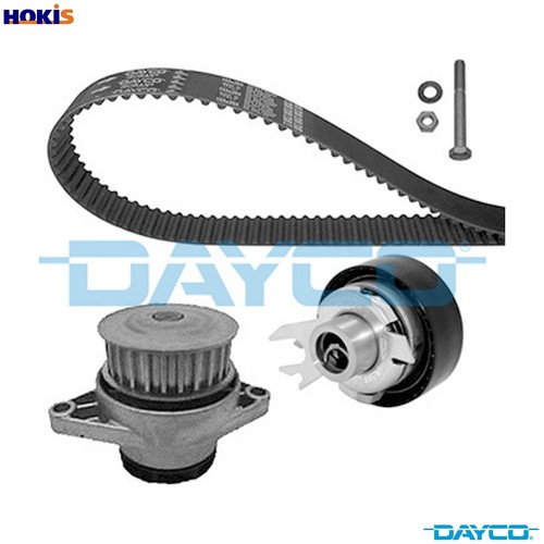 Water pump timing belt - water, &