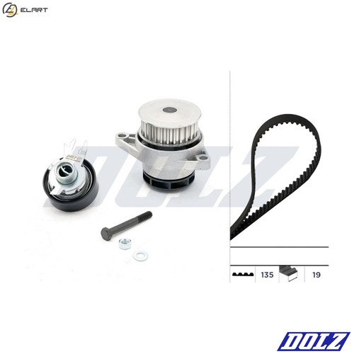 Water pump timing belt - &, kit