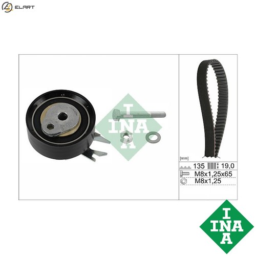 Timing belt kit - kit, 0166