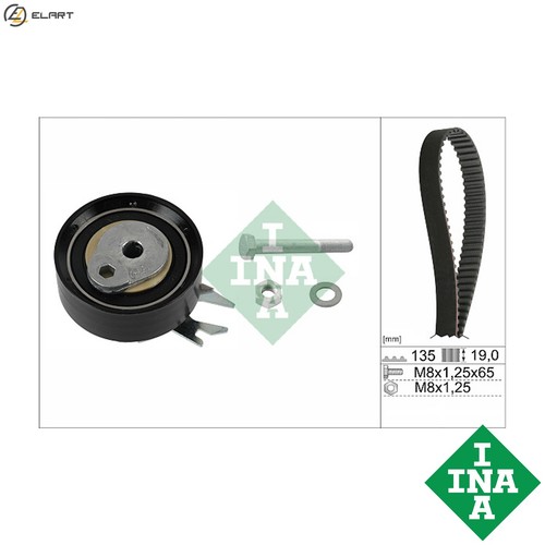 Timing belt kit - belt, 0166