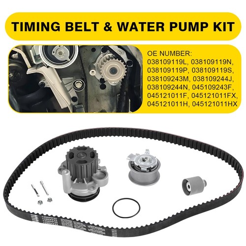 Timing belt water pump - timing, &