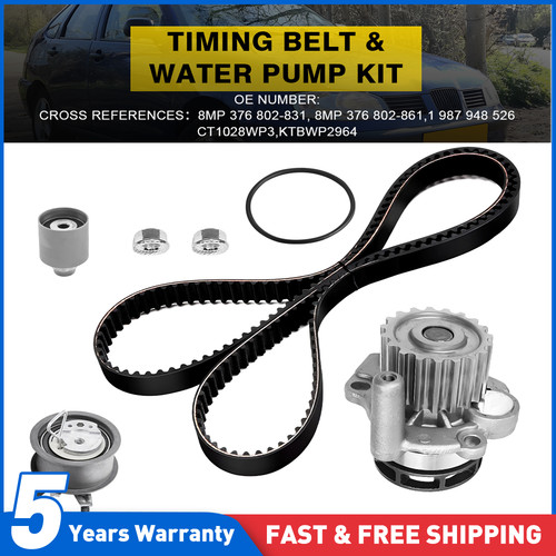 Timing belt water pump kit - water, for